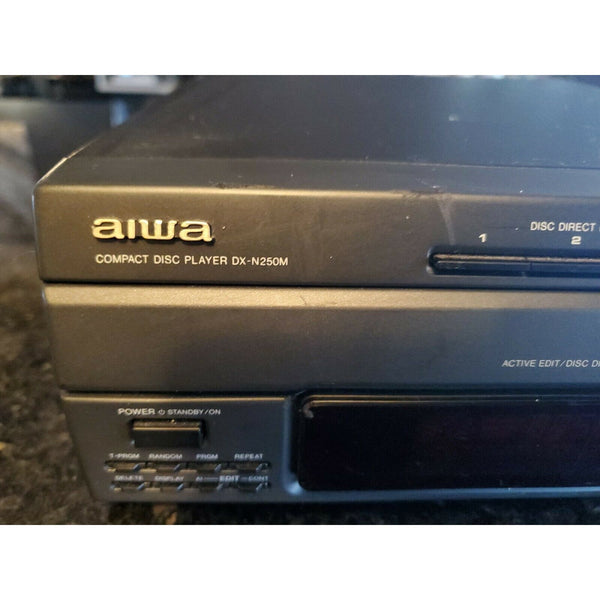 Aiwa DX-N250M Home Theater Digital CD3 3-Disc Rotary CD Changer Carousel System