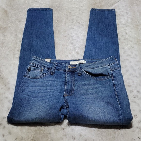 KanCan Mid Rise Skinny Blue Jeans Size 26