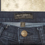 Banana Republic Very Dark Mid Rise Skinny Jeans Size 2