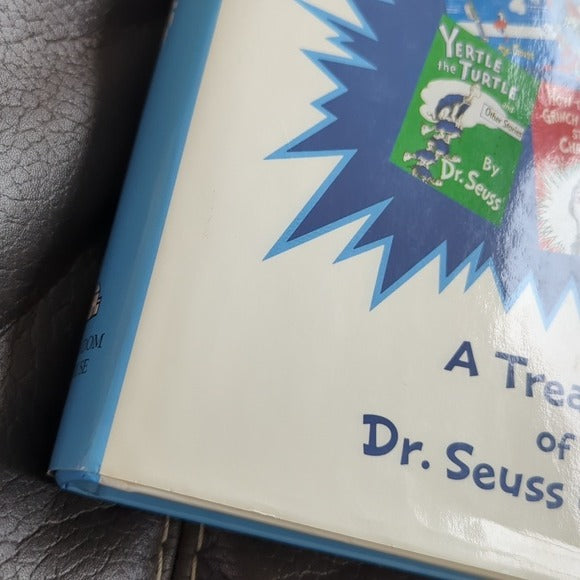 Six by Seuss Very Good Hardcover Dust Jacket 1991 First Print 6 Book Treasury