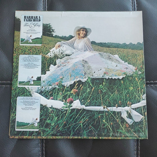 BARBARA FAIRCHILD Free & Easy LP Columbia 1977 COUNTRY