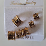 Boutique Gold Tone Nickel Free Earring Cuffs