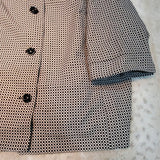 Covington Woman Long Check Style Cape Blazer Size 20W