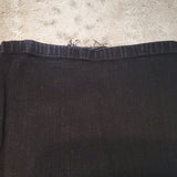 NYDJ Black Straight Leg Jeans w Bead Work Size 2P