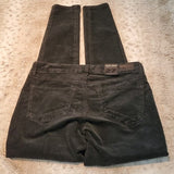 NWT Dear John Mid Rise Black Corduroy Metro Jegging Size 27