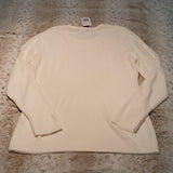 NWT Napa Valley French Ivory Pull Over Crew Sweater