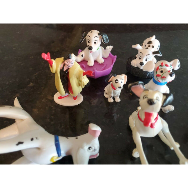 Walt Disney 101 Dalmatians Mixed Figure Lot of 11 Different Figures