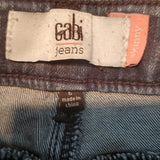 Cabi 3040 Knight Dark Wash Mid Rise Skinny Jeans Size 6