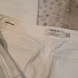 NWT Torrid White Distressed Boyfriend Jeans Size 26XS