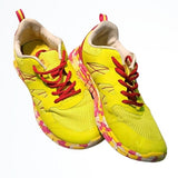 Danskin Now Bright Yellow and Pink Sneakers Size 9.5