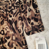 NWT Jones New York Dress Leopard Print Dress Size 6