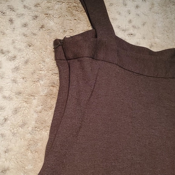 Calvin Klein Gray Casual Jumper Dress w Pockets Size 2