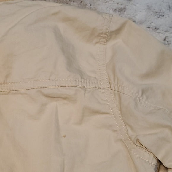 Michael Michael Kors Cream Light Utility Jacket Size XS