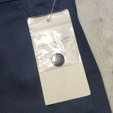 NWT Willi Smith Navy w Silver Accent Ankle Pants Size 10