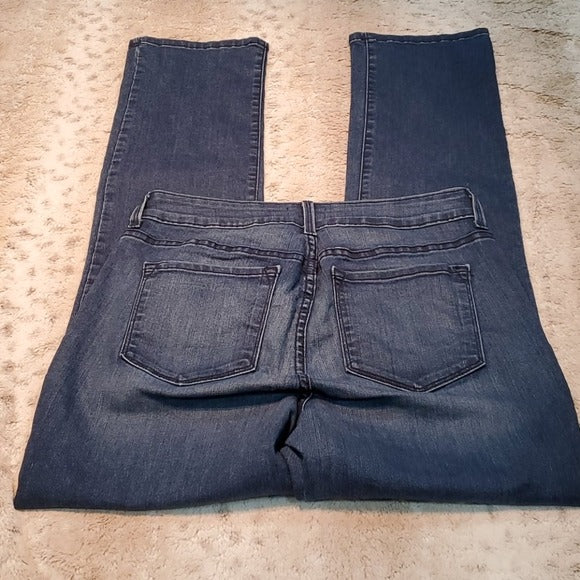 NYDJ Higher Rise Darker Blue Skinny Jeans Size 4