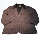 Tracy Evans Vintage Long Wool Blend Fancy Blazer Size L