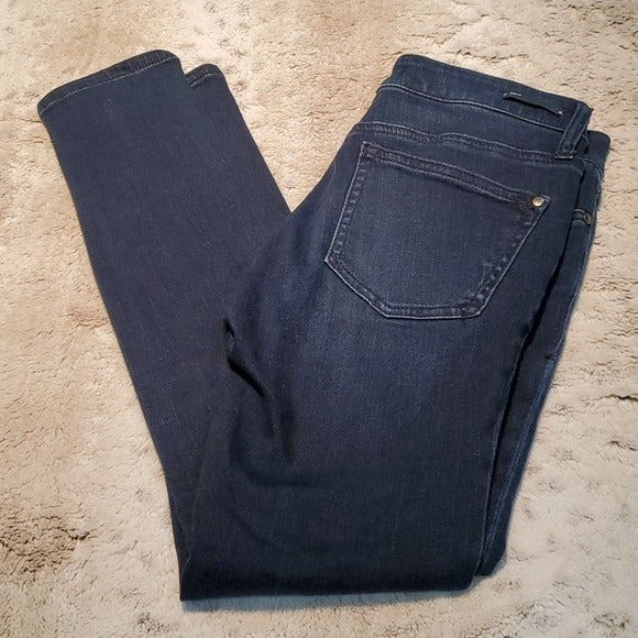 Pilcro LP Stet Slim Ankle Dark Wash Jeans Size 26