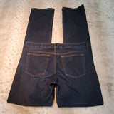 Banana Republic Dark Wash Straight Leg Long Inseam Size 6