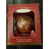 Christmas 2000 Hallmark "Warmed by Candleglow" Keepsake Ornament Santa