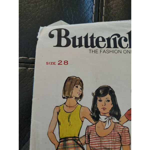 Butterick 3739 Sewing Pattern Misses A-line Pantskirt and Shorts