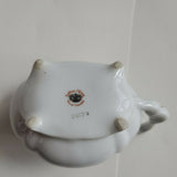 Vintage Lefton Porcelain Creamer, Hand Painted Gold Wheat Pattern, 20120 Japan