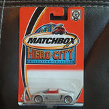 MATCHBOX MOC HERO CITY 2003 #6 OPEL SPEEDSTER SILVER 97674