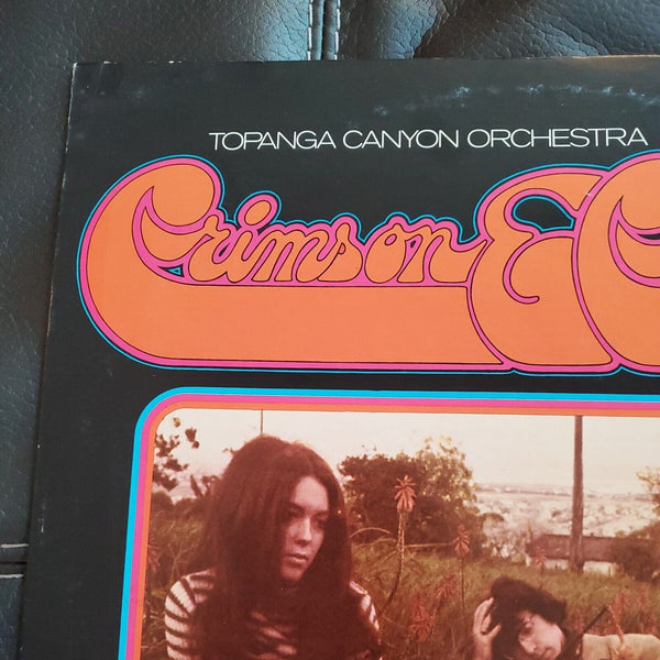 Crimson & Clover Topanga Canyon Orchestra PSYCH UNI Lable LP VINYL ALBUM Sample