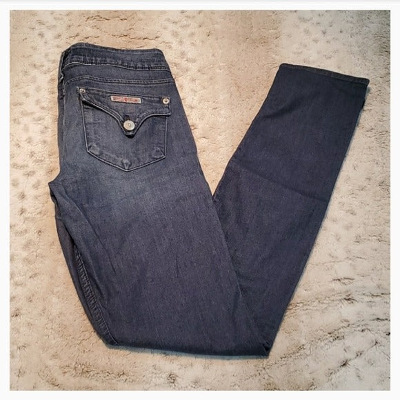 Hudson Collin Dark Wash Lower Rise Skinny Jeans Size 27