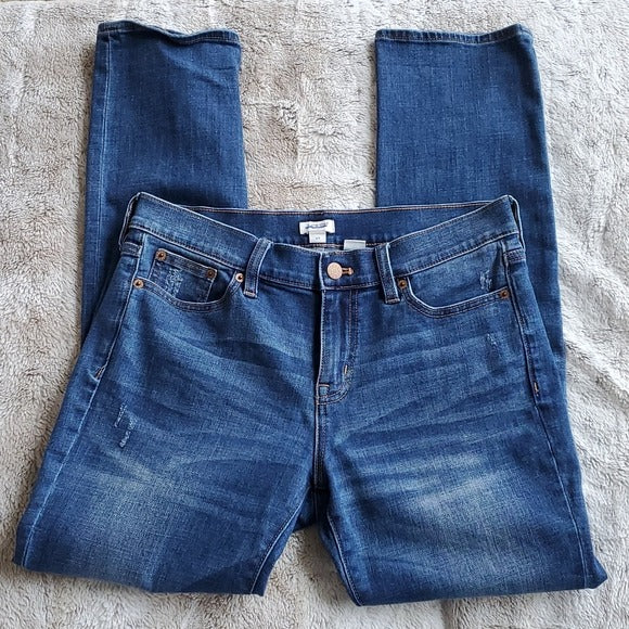 J.Crew Mid Rise Skinny Blue Jeans Size 27