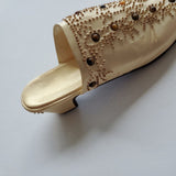 Just The Right Shoe by Raine ARISTOCRAT Beige Embellished Item # 25084 VINTAGE