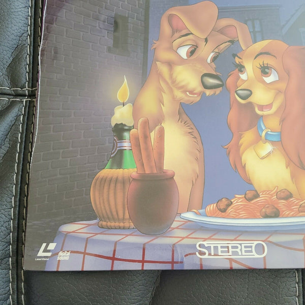 LADY AND THE TRAMP Walt Disney Animated Classic LASERDISC Stereo Edition