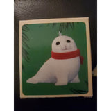 HALLMARK SNOWY SEAL ORNAMENT 1984 KEEPSAKE