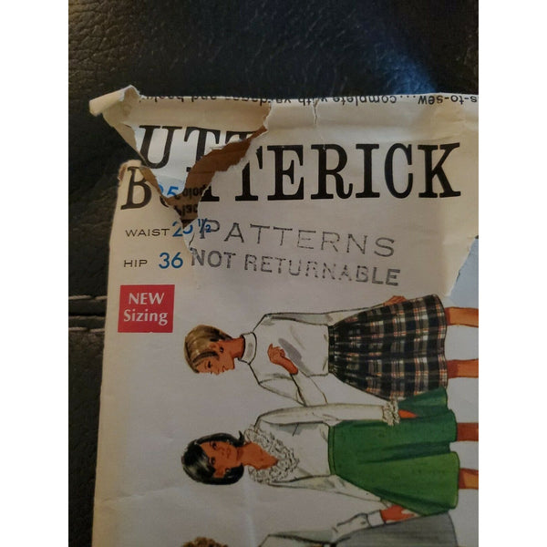 BUTTERICK 4695 UNCUT FF Vintage Knee Length Skirts