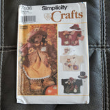 SIMPLICITY Crafts 7606 SEWING PATTERN Uncut  1997 One Size Sunrise Designs