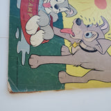 Walt Disney's Scamp #6 Comic Dell Comics 1958 Lady And The Tramp Puppy Bongo