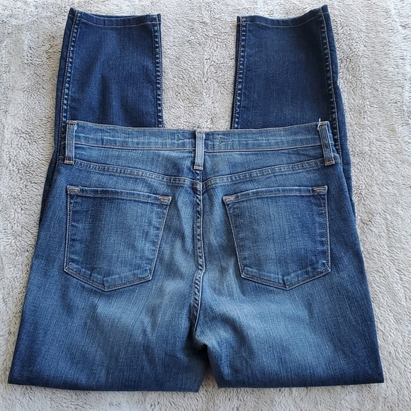 J Brand Divine High Rise Medium Wash Regular after Skinny Blue Jeans Size 31