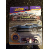 JOHNNY LIGHTNING 1:64 CLASSIC CUSTOMS RED CORVETTE