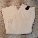 NWT Sanctuary Alt Tapered High Rise White Jeans