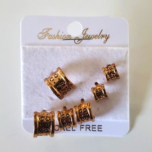 Boutique Gold Tone Nickel Free Earring Cuffs