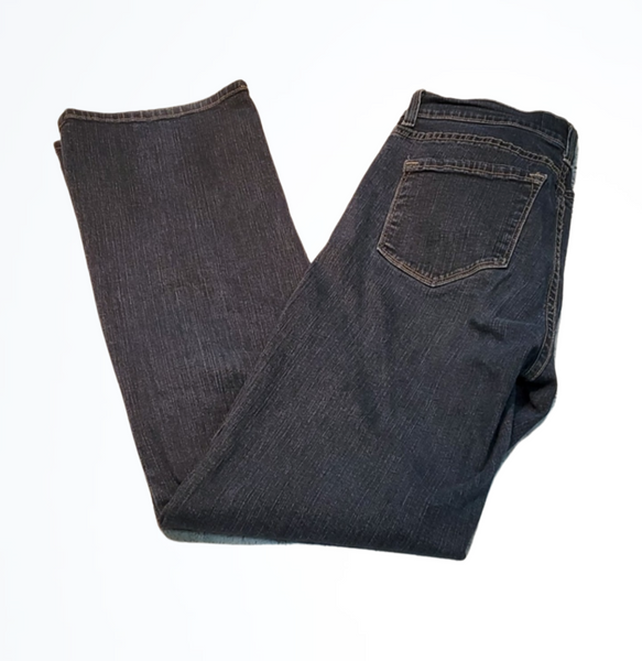 NYDJ Mid Rise Dark Wash Bootcut Jeans Size 6