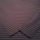 NWT Nautica Navy and White Striped Heavier Weight Top