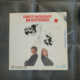 Laserdisc LD First Monday In October Walter Matthau Jill Clayburgh 1981 *NOT DVD