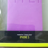 TYLT SQRD Shock Proof Slim Line Case For iPhone 5 5s 5se Purple New Old Stock