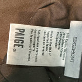 Paige Edgemont Ultra Skinny Jeans Black Size 25