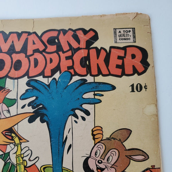 Wacky Woodpecker #7 1958 IW Enterprises Comics Golden Age Rough Condition