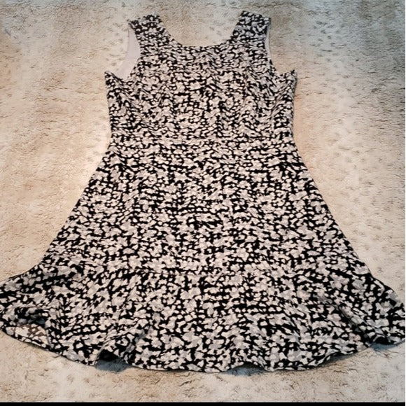 Banana Republic Fun and Flirty A Line Print Dress Size 2