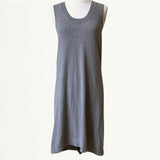 J.Crew Grey Cashmere Blend Sweater Sleeveless Above Knee Tunic Dress Size S