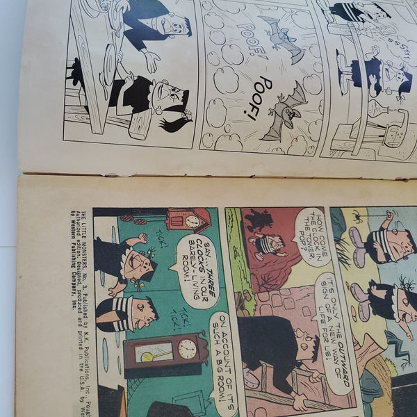 The Little Monsters Orrible Orvie and Awful Annie No 3 15 Cent Comic 1965 Vtg