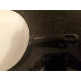 GREEN+LIFE SOFT GRIP 11" White CERAMIC SKILLET Pan