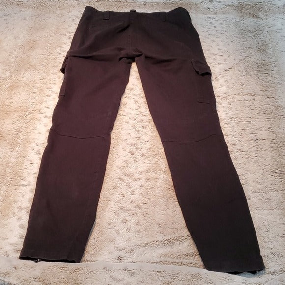 J Brand Maverick Black Skinny Cargo Pants Size 27